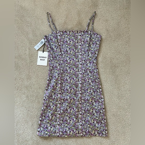 Sunday Best Purple Mini Dress - New! - Picture 9 of 14